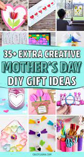 When you were younger, you likely wished your mom a happy mother's day with a homemade gift or handcrafted card. 35 Thoughtful Mother S Day Crafts Diy Gift Ideas Crazy Laura