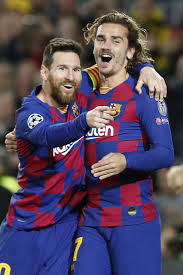 Antoine griezmann and leo messi celebration during the match between fc barcelona and real betis balompie, corresponding to the week 9 of the liga. Griezmann Faces Atletico For First Time Since Joining Barca Taiwan News 2019 11 28 19 27 01