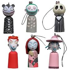 Tim burton's the nightmare before christmas: Nightmare Before Christmas Light Up Figure Key Chain Case