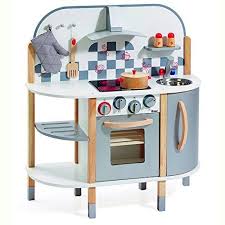 Howa Wooden Toy Kitchen With 5 Accessories 4818 This Is An Amazon Affiliate Link Want To K Wooden Toy Kitchen Pretend Play Kitchen Kids Pretend Play Kitchen
