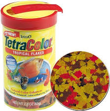 12 70 32 99 Tetra Color Tropical Flakes 7 06 Ounce 1 Liter This Natural Color Enhancing Food Is A Wonderful Supplement To T Betta Fish Betta Food Animals