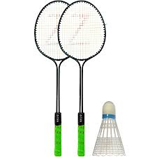 Select a badminton set with quality construction, easy set up and premium rackets for singles or doubles play. Buy Klapp Badminton Set Pack Of Two Racquet And 1 Shuttlecock Online At Low Prices In India Amazon In