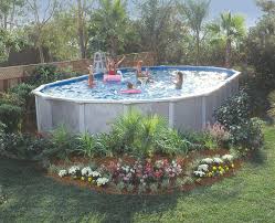 Landscaping Around Above Ground Pool Beautiful Above Ground Pool Landscaping Backyard Pool Landscaping Pool Landscaping
