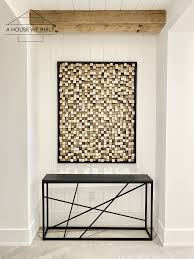 Hey guys, you might recall that i was going to give away free. How To Make A Wood Block Art Piece Or Sound Diffuser