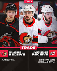 Headed back north, dzingel signed with carolina in 2019. Tsn On Twitter The Senators Have Acquired Ryan Dzingel From The Hurricanes For Cedric Paquette And Alex Galchenyuk More Https T Co 7pg96wj20o Https T Co 1drbl8auof