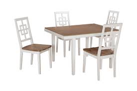 Brovada Dining Room Table And Chairs Set Of 5 Ashley Furniture Homestore Rectangular Dining Room Table Dining Room Table Set Rectangular Dining Table