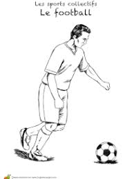 Coloriage de foot à imprimer. Coloriage Foot Sur Hugolescargot Com