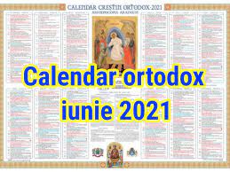 United states edition with federal holidays. Calendar Ortodox Iunie 2021 Cand Sunt MoÈ™ii De VarÄƒ È™i Rusaliile Stirile Kanal D