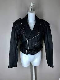 Vintage Leather Moto Jacket From The Thrift Store Vintage Leather Moto Jacket Fashion Leather Moto Jacket