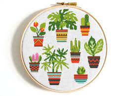 Free and good quality counted cross stitch patterns to print. Succulent Mandala Cross Stitch Pattern Two Pdf Download Crewel Sewing Needlecraft