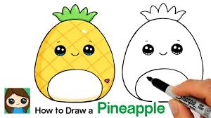 As always, brand greens should have a presence either within the composition or with the siren logo. How To Draw A Pineapple Squishmallow Summer Art Series 12 Kidztube