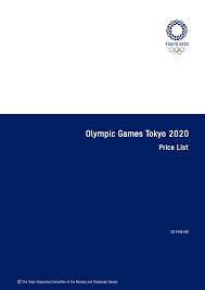With the countdown already underway for tokyo 2020. Olympic World Library Price List Olympic Games Tokyo 2020 The Tokyo Organising Committee Of The Olympic And Paralympic Games Detail
