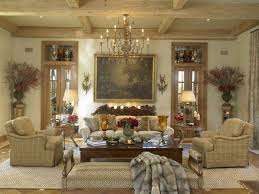 Traditional Italian Living Room Interior Design Brown Arm Sofa Vintage Chandeliers Exposed Woode Italian Living Room Italian Interior Design Italian Home Decor
