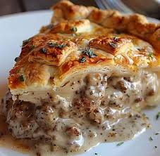 Image result for sausage gravy biscuits