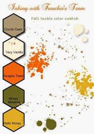 Stamp Scrap With Frenchie Fall Inchie Frame Color Combos Color Color Chip