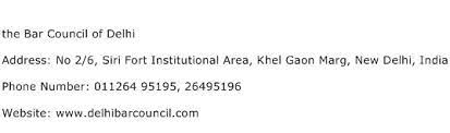 Check spelling or type a new query. The Bar Council Of Delhi Address Contact Number Of The Bar Council Of Delhi