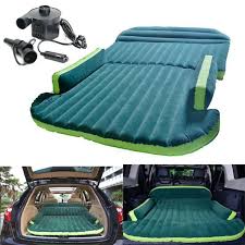 Heavy Duty Car Travel Air Inflatable Mattress Sleeping Bed Suv Back Seat Mat Camping Bed Tent Camping Car Camping