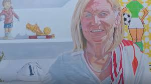 Trailblazer' for women's football in England painted by David James