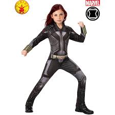 Black widow and punisher (2014) marvel disk wars: Marvel Classic Black Widow Costume 6 8 Years Big W