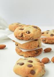 These Almond Flour Chocolate Chip Cookies Are Healthy Chewy Vegan Gluten Free And Pal In 2020 Almond Flour Chocolate Chip Cookies Vegan Cookies Almond Flour Cookies