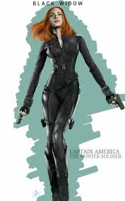The winter soldier, capitão américa 2: Black Widow Captain America The Winter Soldier By Billycsk On Deviantart