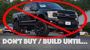 A kit with fewer parts and a lower height, for. 5 Things To Know Before Buying A Lifted Truck Youtube