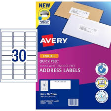 Free printable christmas labels templates 12751650 return address labels template 30 per sheet â return address 299169. 26 50 Avery 936057 Inkjet Labels 30 Per Sheet J8158 White Permanent Box 25 30up