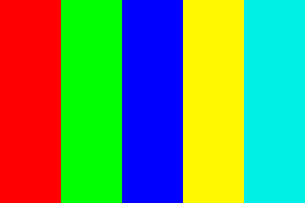 I'm not sure why they taught us the color purpleversus violet. Red Green Blue Yellow Cyan Color Palette