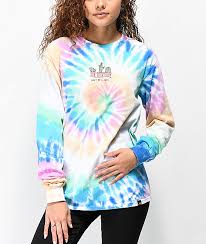 Jv By Jac Vanek Dont Be A Prick Tie Dye Long Sleeve T Shirt