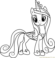 Collection of my little pony princess luna coloring pages (34) mlp cadence and shining armor coloring pages princess luna mlp coloring luna Princess Cadance Coloring Page For Kids Free My Little Pony Friendship Is Magic Printable Coloring Pages Online For Kids Coloringpages101 Com Coloring Pages For Kids