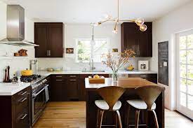 At this time, wood countertops for kitchen cabinets are available in lots of choices. 9 Inspirational Kitchens That Combine Dark Wood Cabinetry And White Countertops