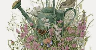 1164 x 1500 jpeg 398 кб. Marjolein Bastin Watering Can Counted Cross Stitch Patterns And Charts