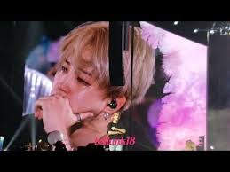 181006 Love Myself Ending Stage With Jimin Crying Bts Love Yourse Jimin Bts Cry Bts Jimin