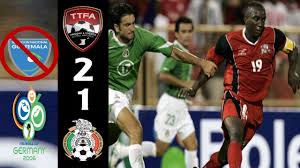 The 2021 gold cup group a matchday 1 game between mexico and trinidad and tobago, to be played today, at the at&t stadium in texas, will be broadcasted on fox sports app, tudn app, tudn usa, foxsports.com, fox sports 1, univision now, tudn.com, univision in the united. Trinidad Y Tobago 2 Vs Mexico 1 Full Game 10 12 2005 Wcq2006 Youtube