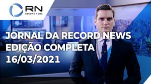 All our records are carefully checked by our specialists and all our news articles are supervised by professional journalists according to the highest standards. Jornal Da Record News 16 03 2021 Youtube
