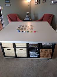 But Wifey Boss I Need A Gaming Table Ikea Hackers Game Room Tables Gaming Table Diy Table Games