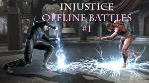 Injustice Gods Among Us Offline Battles 1 Youtube