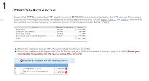 Solved Table 1 Macrs Half Year Convention Depreciation Ra Chegg Com