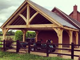 Here some of the best free plans for building a carport on a budget. Oak Structure Portfolio Bespoak Timber Frames