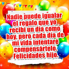 Frases De Cumpleanos Para Un Hijo Eres El Mejor Regalo Cumpleanos Hijo Frases De Cumpleanos Hijo Felicitaciones De Cumpleanos Hija