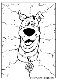 Scooby and his cousin are hanging out and enjoying a wonderful day out together. Scooby Doo Coloring Pages Updated 2021