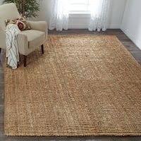 Biete meinen top gepflegten teppich von safavieh an. Safavieh Casual Natural Fiber Hand Woven Natural Accents Chunky Thick Jute Rug 9 X 12 Jute Area Rugs Jute Rug Chunky Jute Rug