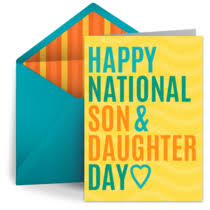 Sep 25, 2020 · national daughters day in usa celebrate on september 25 each year. National Son Daughter Day Free National Son Daughter Day Ecard Hot Dog Day Card Greeting Card Punchbowl