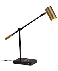 Adesso Collette Led Desk Lamp With Wireless Air Charger Usb Port Reviews All Lighting Home Decor Macy S Led Desk Lamp Desk Lamp Lamp