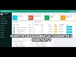 Looking for a free inventory management solution for your business? Codeigniter Inventory Management System Github