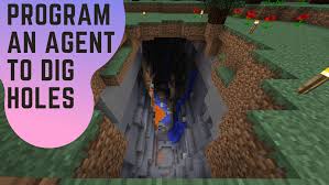 Interact with patterns in this world to give yourself a coding workout and use the agent to save the day! Program An Agent To Dig Holes In Minecraft Education Codeflix