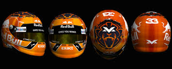 Notable are the lion and the mv logo. Max Verstappen 2017 Special Belgium Helmet Racedepartment
