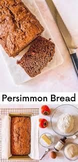 Persimmon Bread This Healthy Table Recipe Persimmon Bread Persimmon Bread Recipe Easy Persimmon Recipes