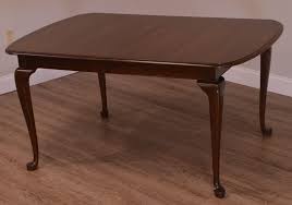 Pennsylvania House Vintage Solid Cherry Traditional Queen Anne Dining Table Dining Table Wood Dining Table Dining