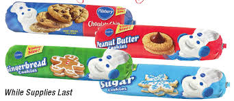 2 tablespoons red, green and white decors or candy sprinkles. Pillsbury Cookie Dough Christmas